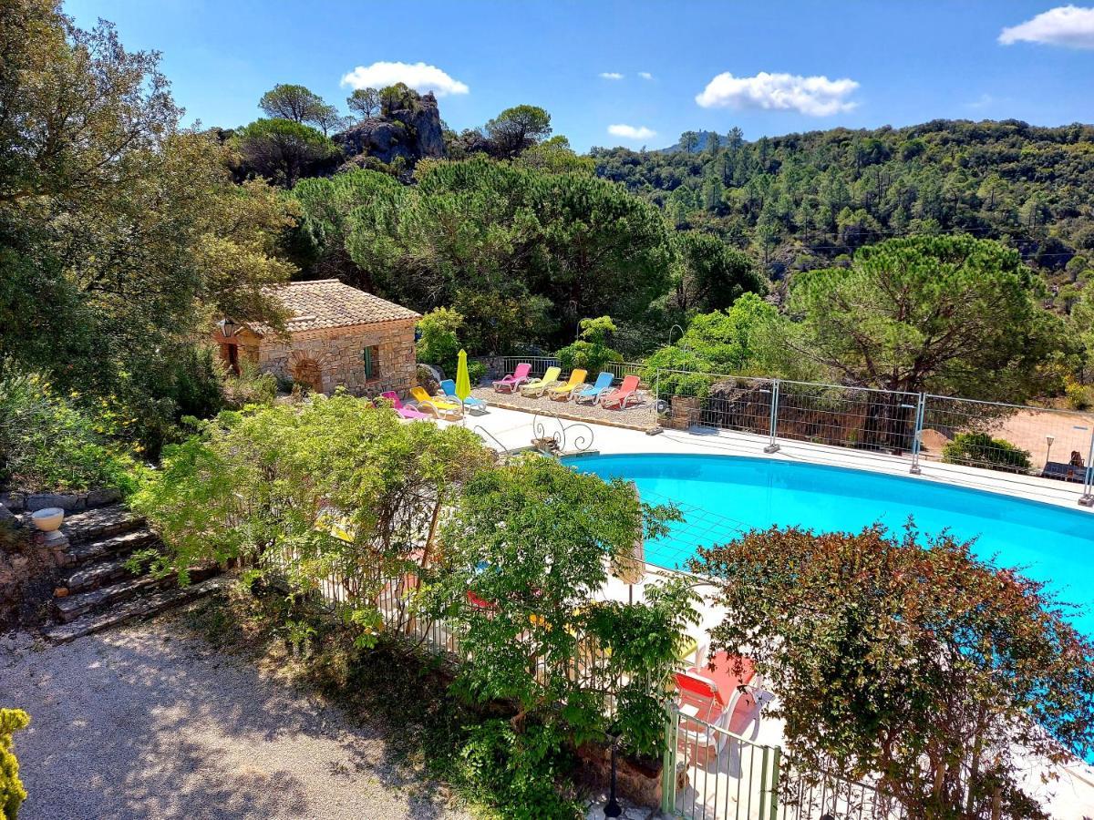 Hotel Les Hauts De Mourèze المظهر الخارجي الصورة