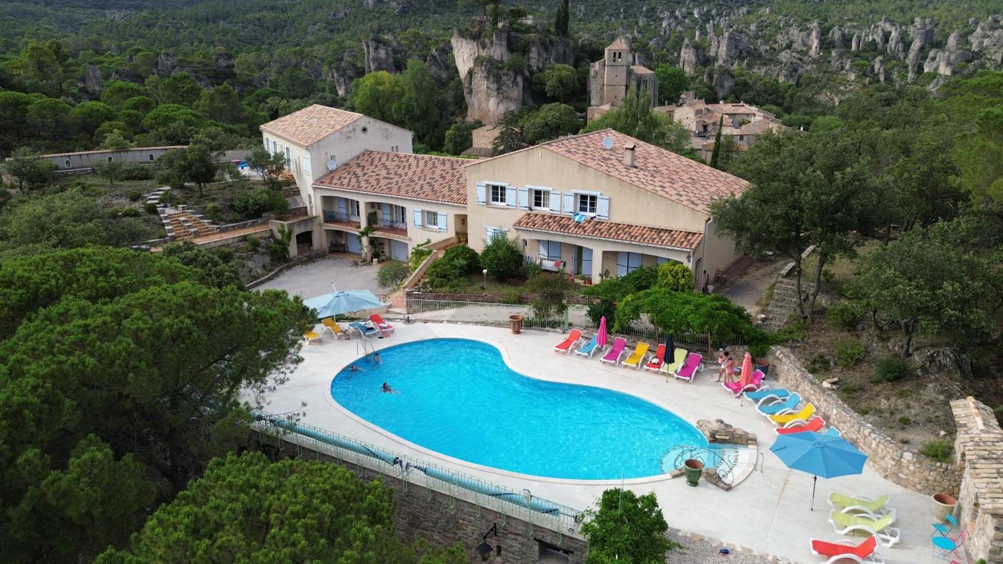 Hotel Les Hauts De Mourèze المظهر الخارجي الصورة